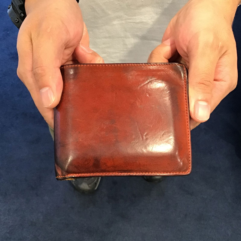 30代 男性 / Bi-fold wallet “Feel Coin2”