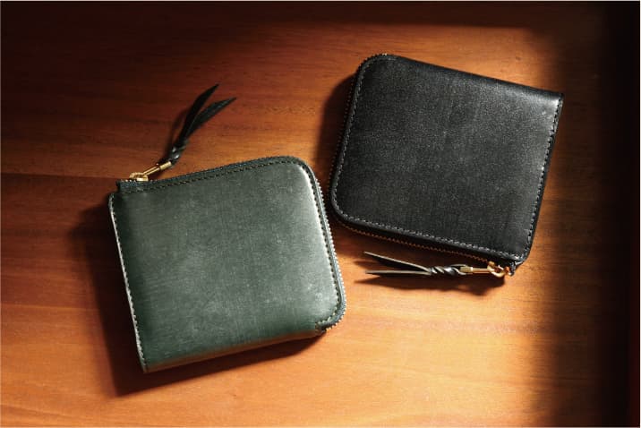 BRIDLE and ALASKA L-ZIp wallet “Cram”