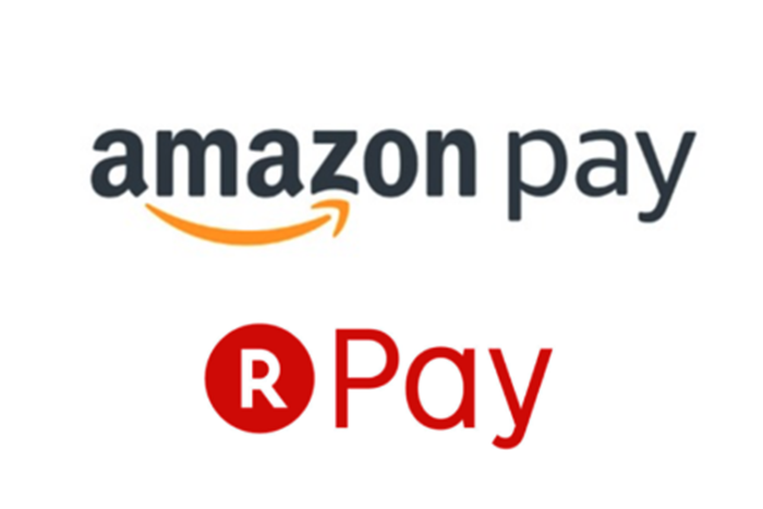 amazon pay 楽天payが使えるようになりました。