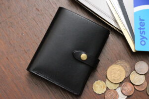 二つ折りミニ財布